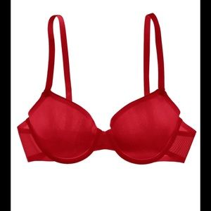 CUUP The Demi Bra in Red